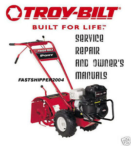 Troy-bilt service manual engine repairs